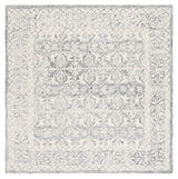 Safavieh Metro 6'-0" x 6'-0" Rug in Dark Grey / Ivory