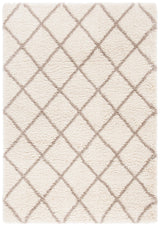 Safavieh Hudson Shag 4'-0" x 6'-0" Rug in Ivory / Beige
