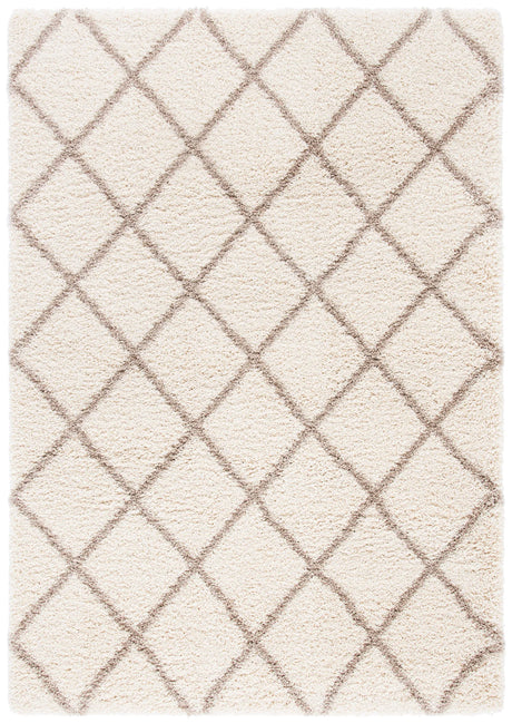 Safavieh Hudson Shag 4'-0" x 6'-0" Rug in Ivory / Beige