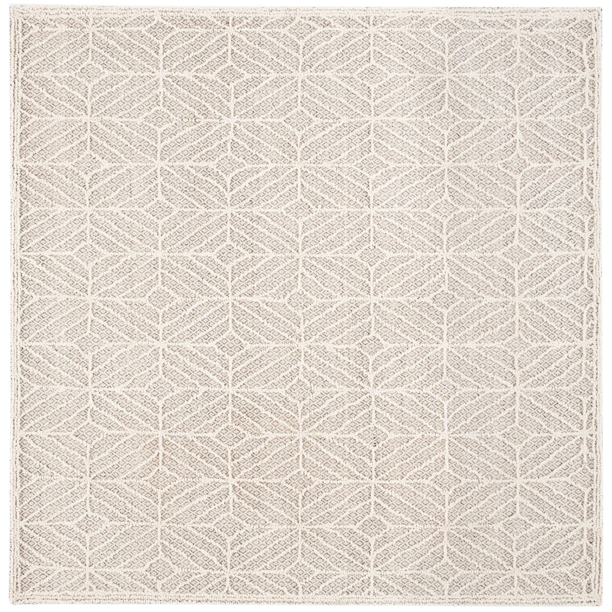 Safavieh Trace 6'-0" x 6'-0" Rug in Ivory / Black