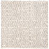 Safavieh Trace 6'-0" x 6'-0" Rug in Ivory / Black