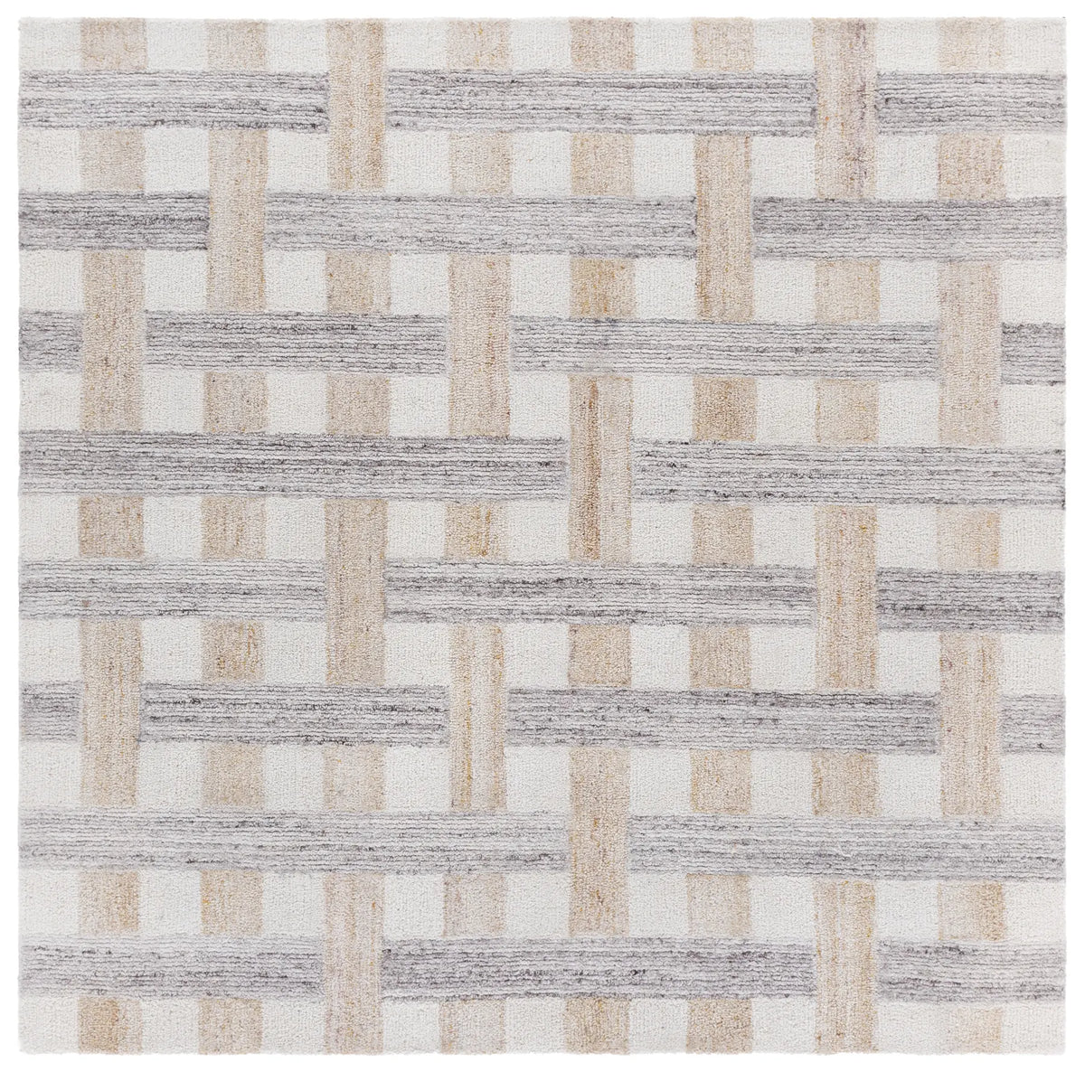 Safavieh Genre 6'-0" x 6'-0" Rug in Grey / Ivory