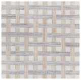 Safavieh Genre 6'-0" x 6'-0" Rug in Grey / Ivory