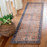 Safavieh Classic Vintage 2'-3" x 10'-0" Rug in Rust / Navy