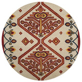 Safavieh Aspen 7'-0" x 7'-0" Rug in Ivory / Multi