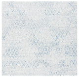Safavieh Courtyard 6'-7" x 6'-7" Rug in Grey / Navy