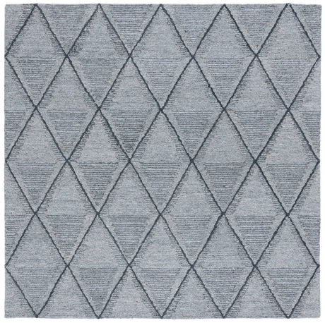 Safavieh Metro 6'-0" x 6'-0" Rug in Grey / Charcoal