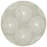 Safavieh Ebony 6'-0" x 6'-0" Rug in Sage / Ivory