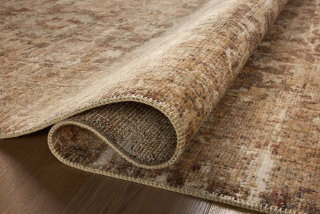 Loloi Heritage Her-02 Bark/Multi Rug - pile height