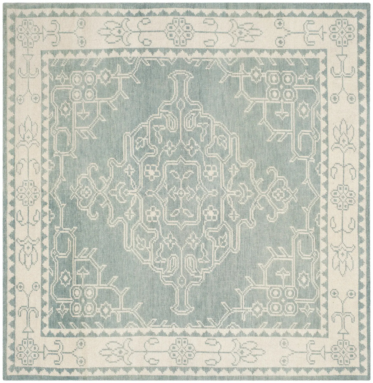 Safavieh Kenya 7'-0" x 7'-0" Rug in Ivory / Blue