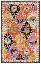 Safavieh Aspen 4'-0" x 6'-0" Rug in Black / Pink