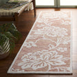 Safavieh Jardin 2'-3" x 8'-0" Rug in Rust / Ivory