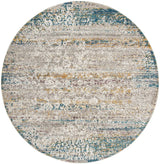 Safavieh Aria 6'-5" x 6'-5" Rug in Cream / Blue