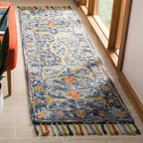 Safavieh Aspen 2'-3" x 11'-0" Rug in Blue / Rust