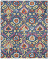 Safavieh Suzani 10'-0" x 14'-0" Rug in Blue / Multi