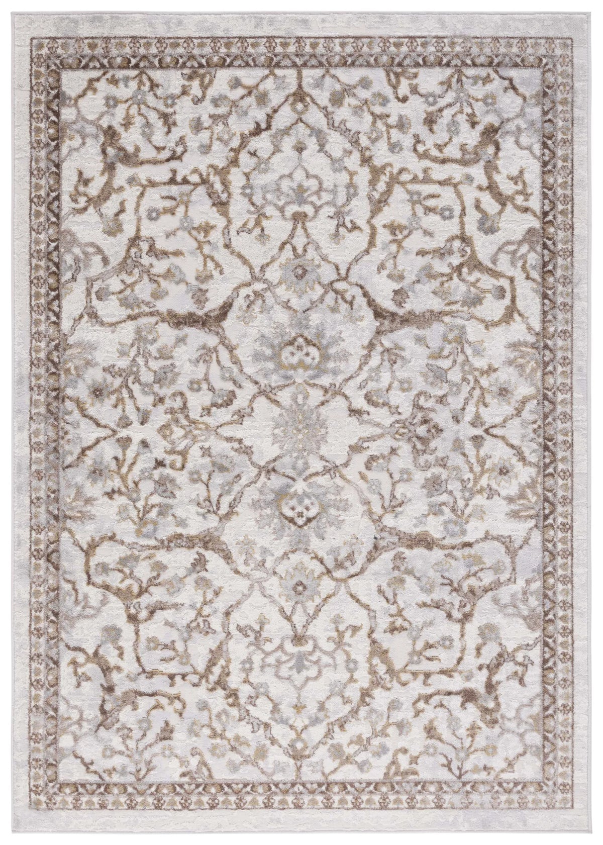 Safavieh Palma 4'-0" x 6'-0" Rug in Beige / Brown
