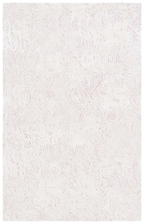 Safavieh Glamour 4'-0" x 6'-0" Rug in Pink / Ivory