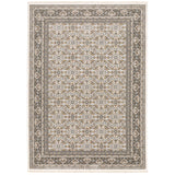 Oriental Weavers Maharaja 2061N Ivory/ Charcoal Rug - main flat