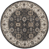 Safavieh Lyndhurst 7'-0" x 7'-0" Rug in Grey / Cream