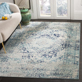 Safavieh Madison 4'-0" x 6'-0" Rug in Ivory / Blue