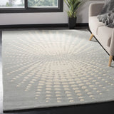 Safavieh Soho 5'-0" x 8'-0" Rug in Blue / Ivory