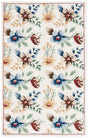 Safavieh Blossom 4'-0" x 6'-0" Rug in Ivory / Blue