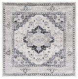 Safavieh Brentwood 6'-7" x 6'-7" Rug in Ivory / Black