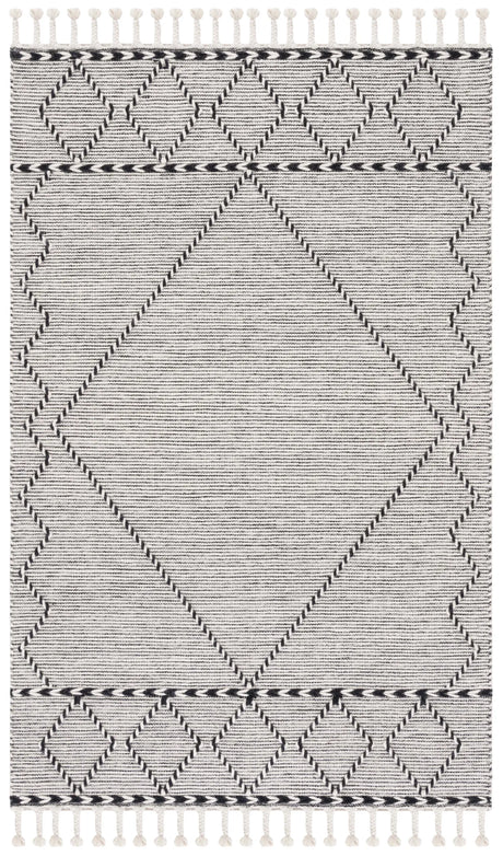 Safavieh Vermont 4'-0" x 6'-0" Rug in Ivory / Black