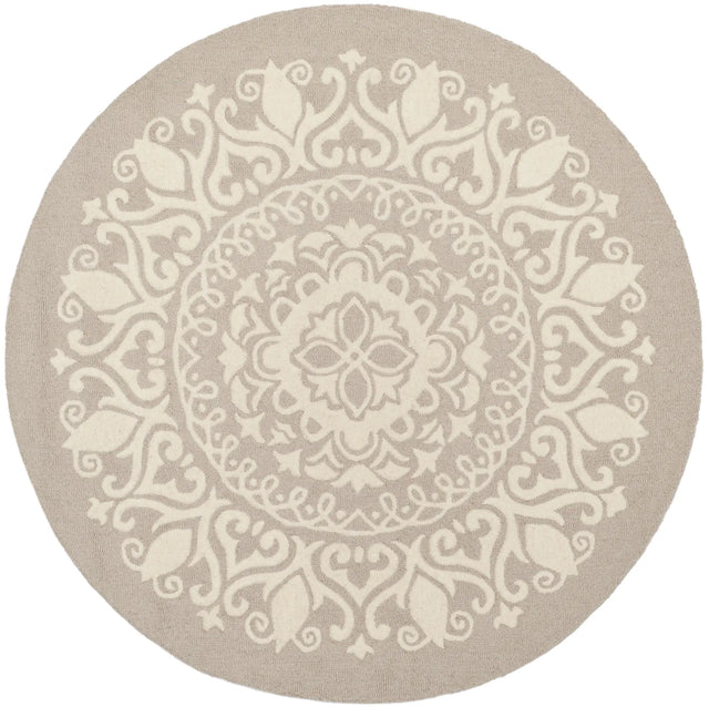 Safavieh Bella 5'-0" x 5'-0" Rug in Beige / Ivory