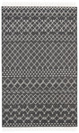 Safavieh Kilim 4'-0" x 6'-0" Rug in Charcoal / Ivory