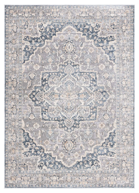 Safavieh Cosmopolitan 600 4'-0" x 6'-0" Rug in Cream / Blue
