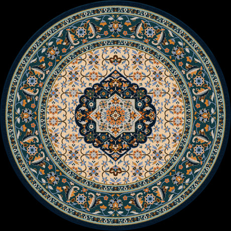 American Dakota Bristol Worn Navy Rug