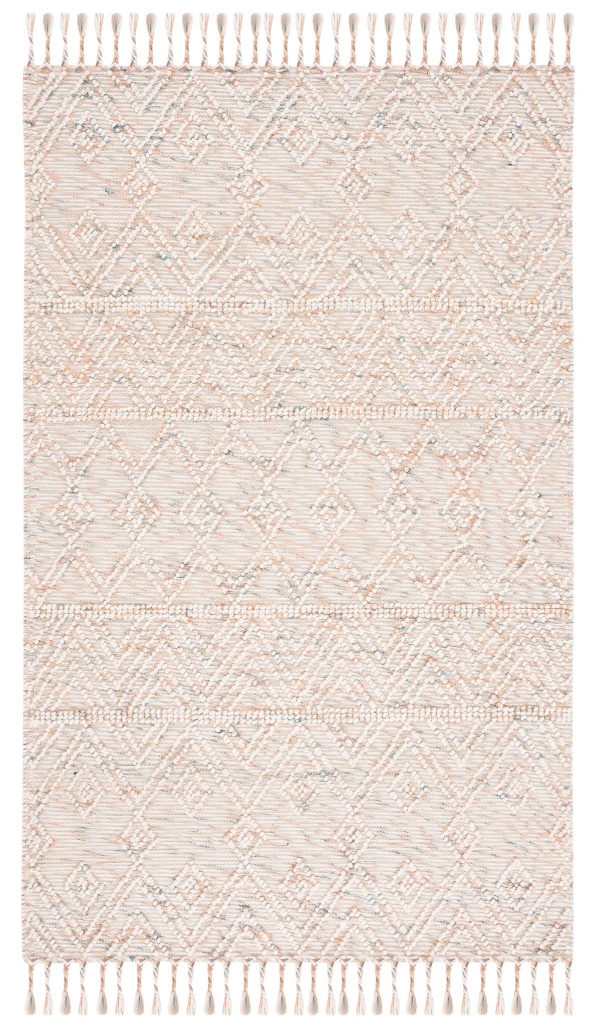 Safavieh Natura 4'-0" x 6'-0" Rug in Ivory / Blue