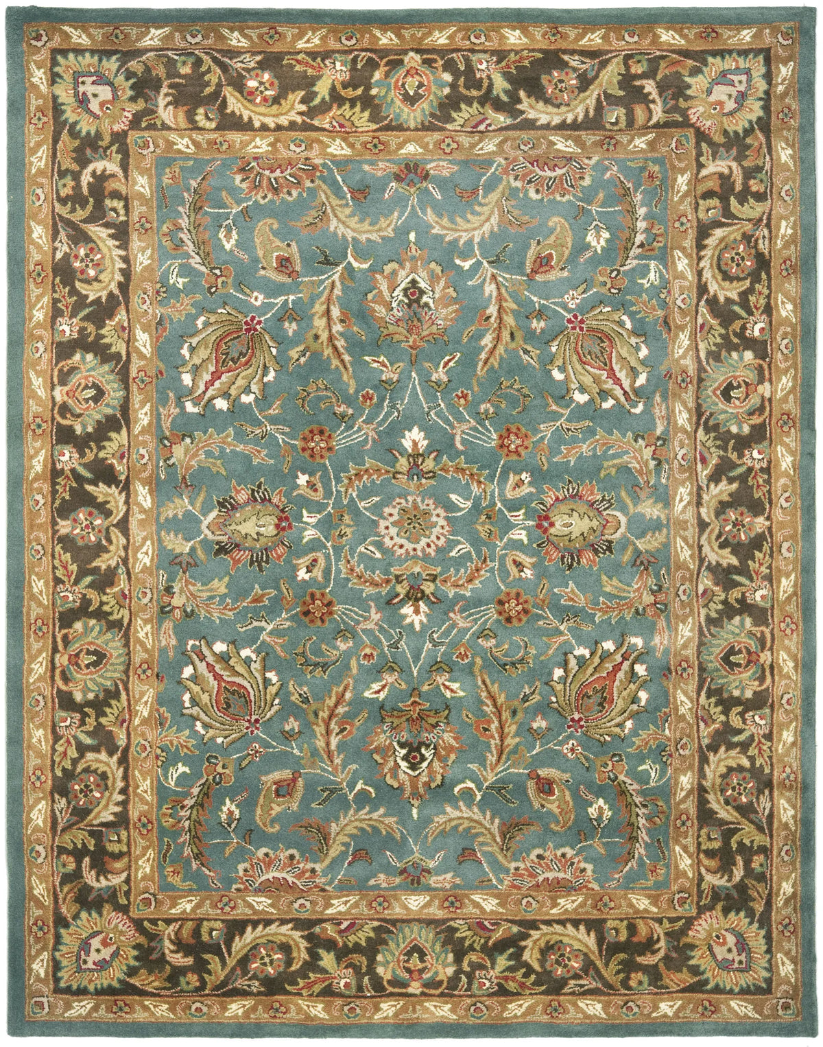 Safavieh Heritage 9'-6" x 13'-6" Rug in Blue / Brown