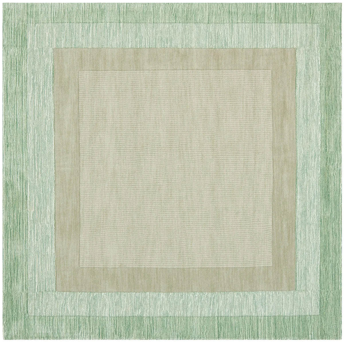 Safavieh Impressions 6'-0" x 6'-0" Rug in Green / Beige