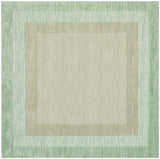 Safavieh Impressions 6'-0" x 6'-0" Rug in Green / Beige