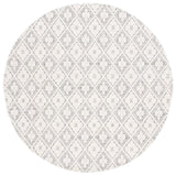 Safavieh Marbella 6'-0" x 6'-0" Rug in Grey / Ivory