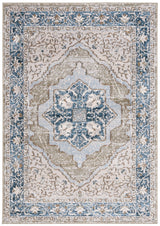 Safavieh Rosewood 4'-0" x 6'-0" Rug in Ivory / Green