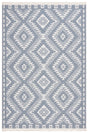 Safavieh Prairie 300 4'-0" x 6'-0" Rug in Blue / Grey