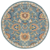 Safavieh Heritage 6'-0" x 6'-0" Rug in Light Blue