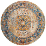Safavieh Vintage Persian 5'-0" x 5'-0" Rug in Blue / Multi