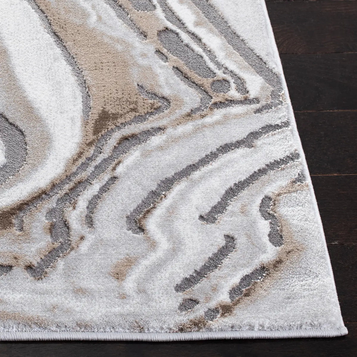 Safavieh Craft 4'-0" x 6'-0" Rug in Gold / Grey