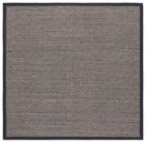 Safavieh Martha Stewart 6'-0" x 6'-0" Rug in Natural / Dark Grey