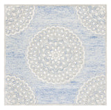 Safavieh Metro 6'-0" x 6'-0" Rug in Blue / Ivory