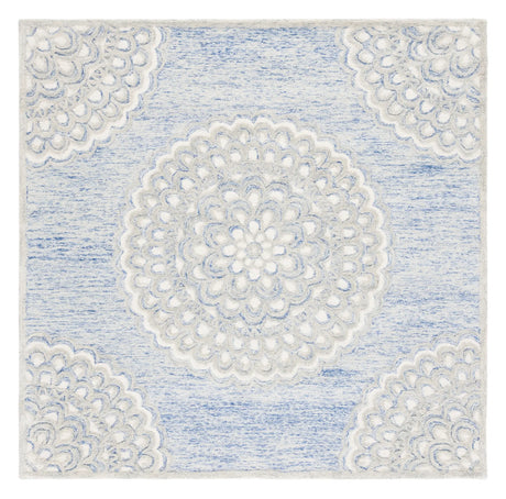 Safavieh Metro 6'-0" x 6'-0" Rug in Blue / Ivory