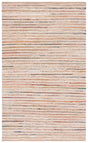 Safavieh Cape Cod 4'-0" x 6'-0" Rug in Natural / Rust