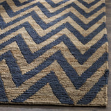 Safavieh Organic 5'-0" x 8'-0" Rug in Blue / Natural