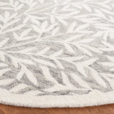 Safavieh Jardin 6'-0" x 6'-0" Rug in Grey / Ivory