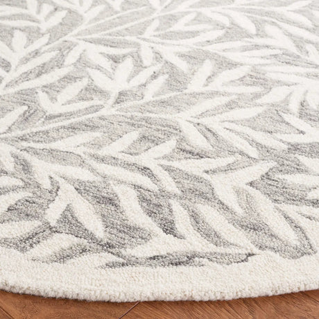 Safavieh Jardin 6'-0" x 6'-0" Rug in Grey / Ivory