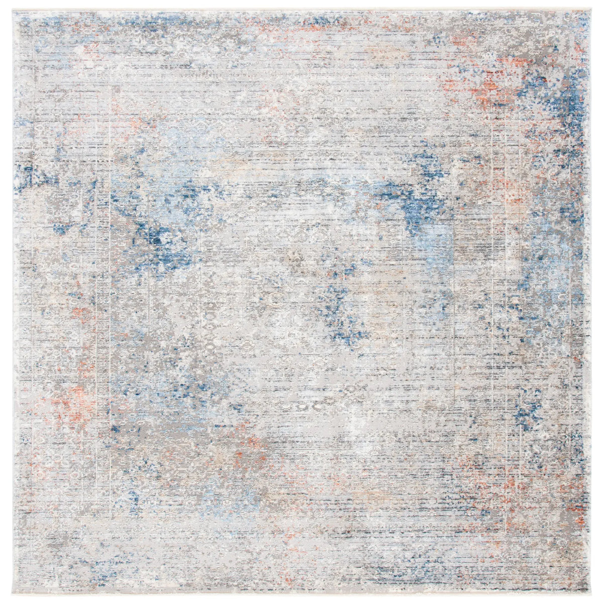Safavieh Dream 6'-7" x 6'-7" Rug in Grey / Blue